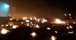 VIDEO Pojavile su se prve snimke pada zrakoplova u Iranu